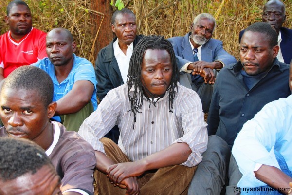 Chikondi's best friend Andrew Chikhosi ....Pic Arkangel Tembo