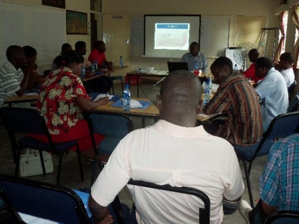 Chikwawa government officials during LandNet workshop