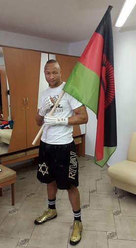 Chilemba with Malawi flag