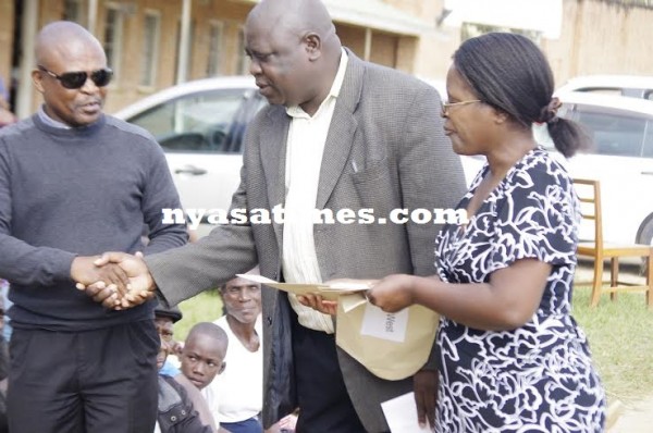 Deputy Mayor Chunga with Usi