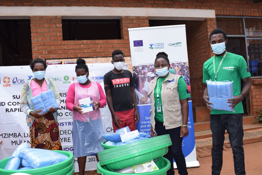 Concern Worldwide supports Lilongwe health centres with medical supplies, vaccine rollout - Vimarsana News