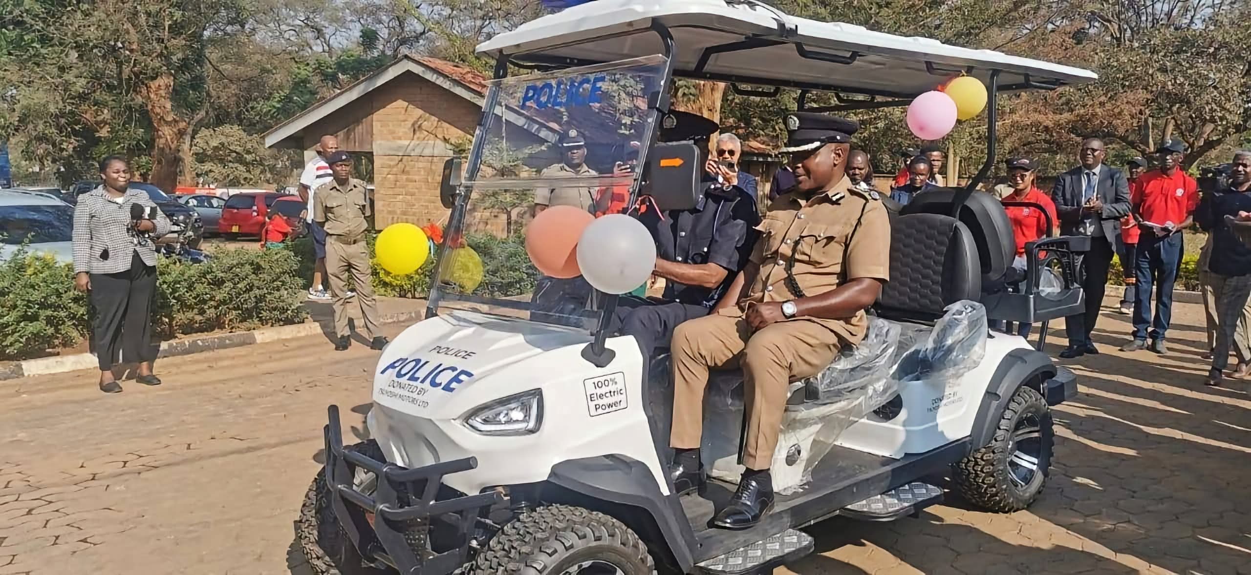 Malawi Police receive donated electric patrol car and motorbike in bid to cut costs and boost crime response times - Malawi News | Breaking News, Politics, Business & Sports | Nyasa Times