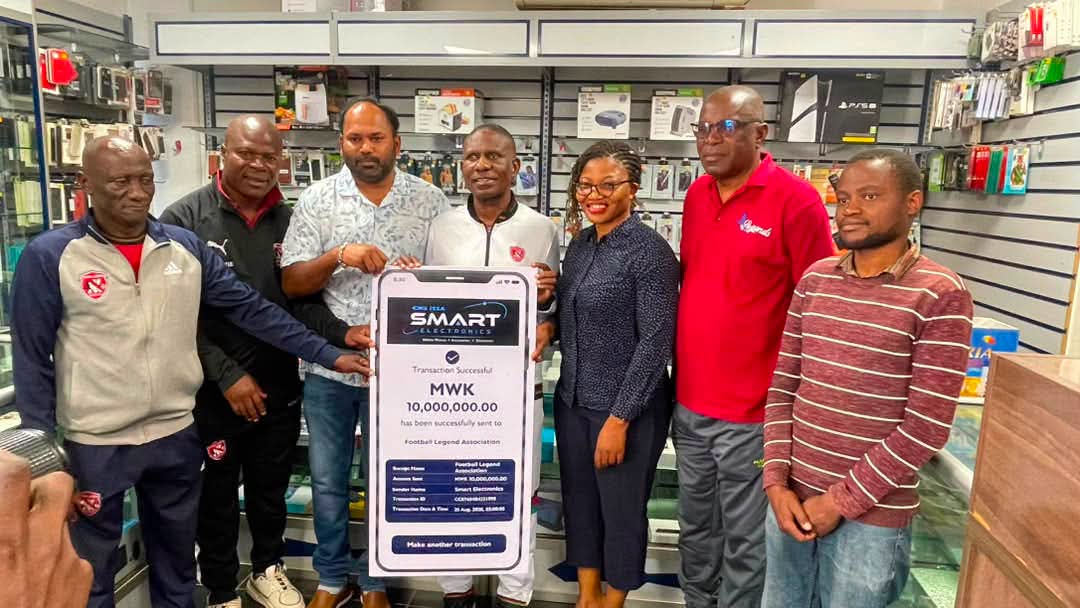 Malawian firm donates K10 million to support retired national football players