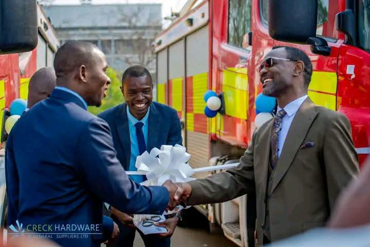 Malawian Company Donates Two Fire Engines to City Councils