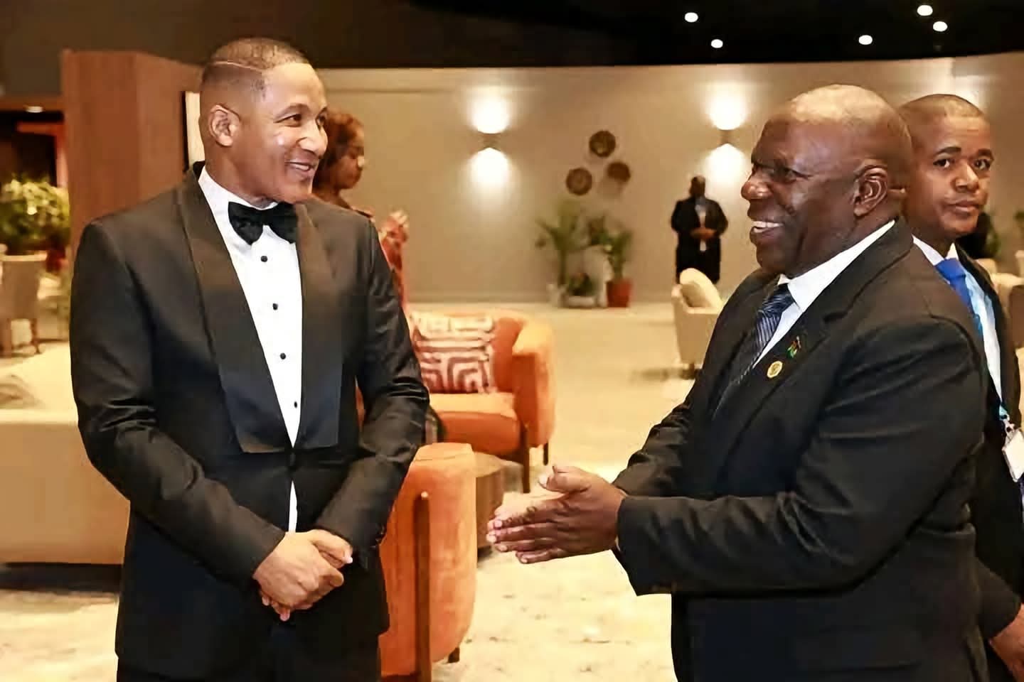 Malawi’s Chihana attends Botswana launch of school-building initiative bankrolled by controversial tycoon Zunaid Moti