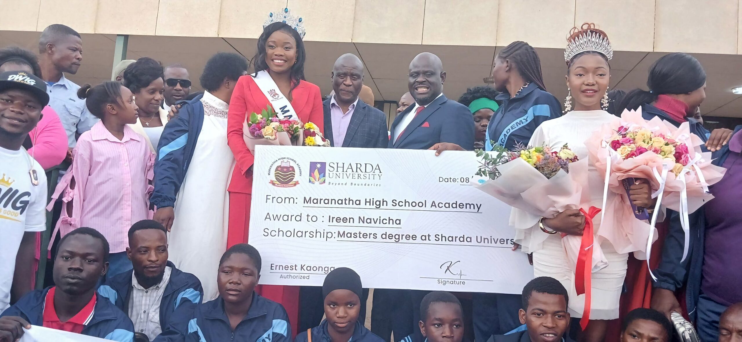 Maranatha Academy offers Ireen Navicha Masters scholarship in India