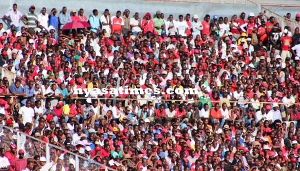 Dump defeat: Flames fans were silenced....Photo By Jeromy Kadewere