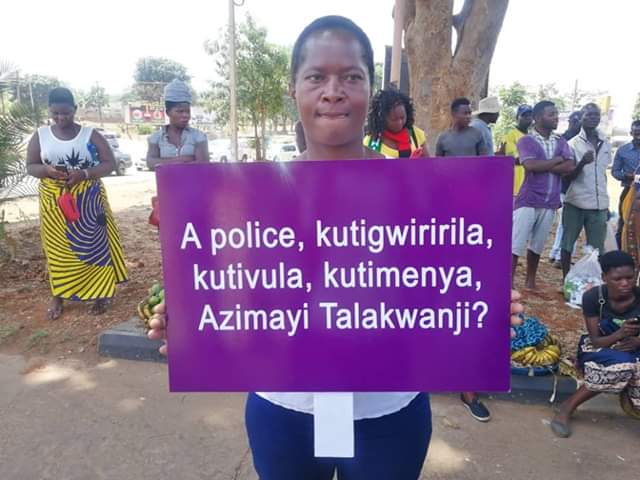 Women March Against Sexual Assault By Malawi Police Officers Malawi Nyasa Times News From 