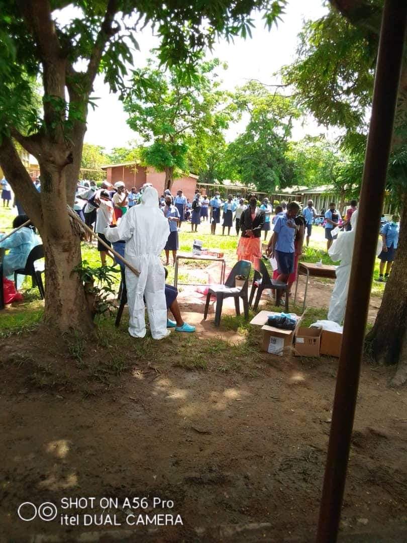 Ạuthorities continue with Covid-19 tests at Lilongwe Girls Secondary
