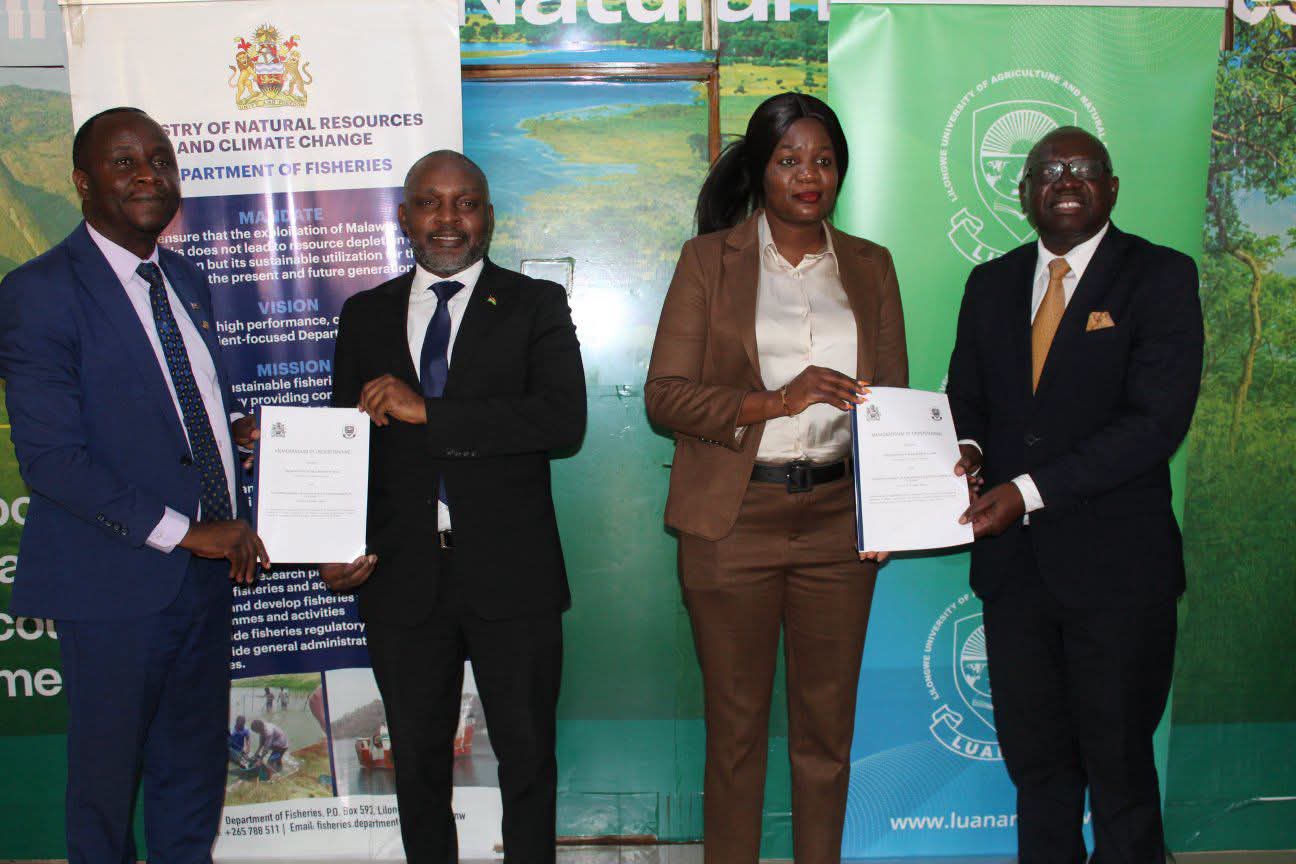 Malawi Ministry Natural Resources LUANAR MoU: Formalizes Resource Collaboration