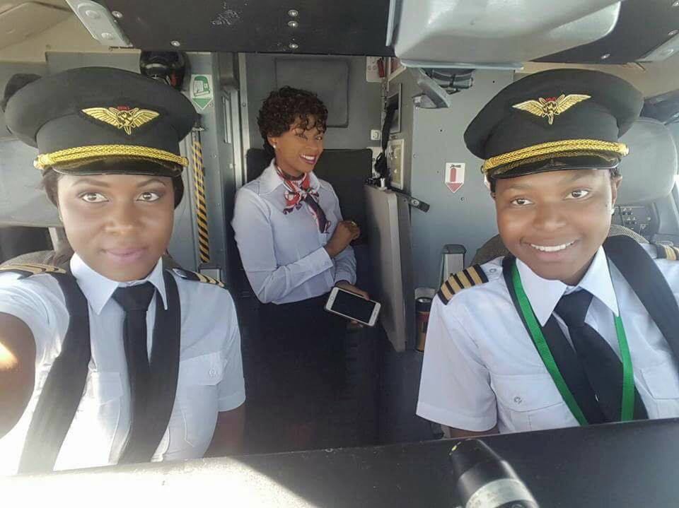 Malawi celebrates allwomen operated flight Aviation history for Malawian Airlines Malawi