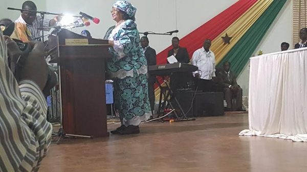 JB delivering a lecture in Ghana