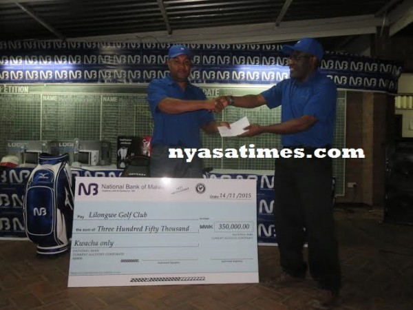 Kawawa makes a K350,000 cheque donation to LGC