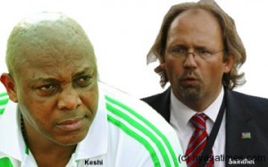 Malawi coach Tom Saintfiet reported Keshi to FIFA after the Nigeria coach reportedly called him “a white dude who should go back to Belgium.”