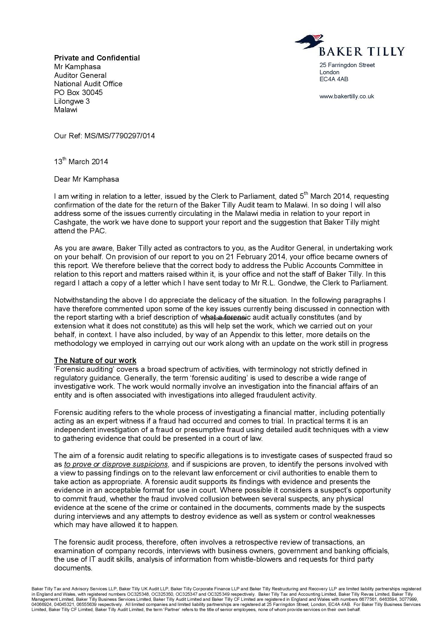 LETTER 1