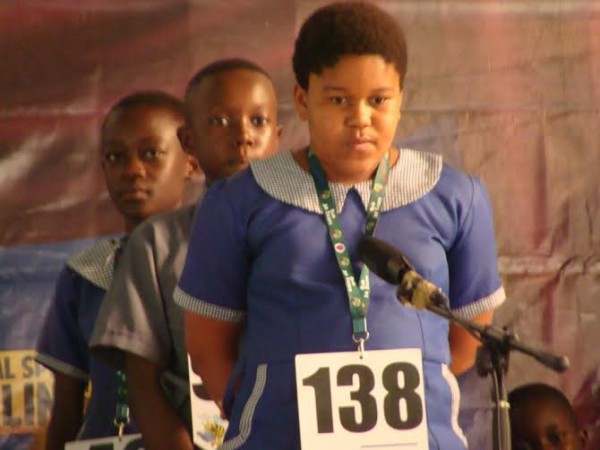 Learners taking part in spell master