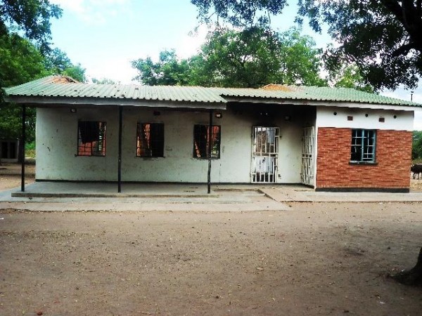 Makande Resource Centre was gutted down by fire; Pic by Lapken Kapoto