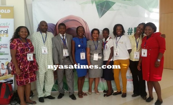 Malawian delegation at the summit