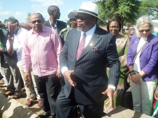 Msaka at the irrigation site