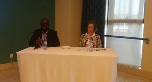 Nepad officials speaking in Lilongwe