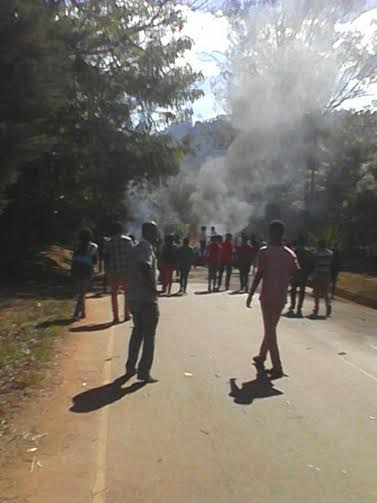 Chanco students stage protests