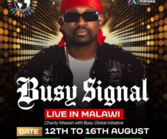 Busy Signal's third Malawi trip isn't about music but charity mission