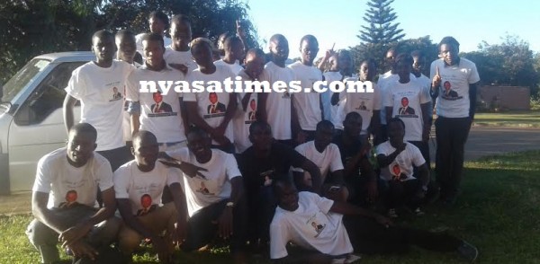 Some friends of Major 1 who were part of the charity. Pic by Pius Nyondo -- Nyasa Times