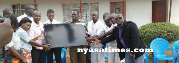 TV set donated to Maula prison