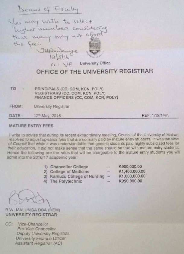 Unima letter