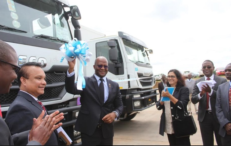 Malawi Central Medical Stores Receive 3 Iveco Trucks From World Bank Trust Still Short Of 