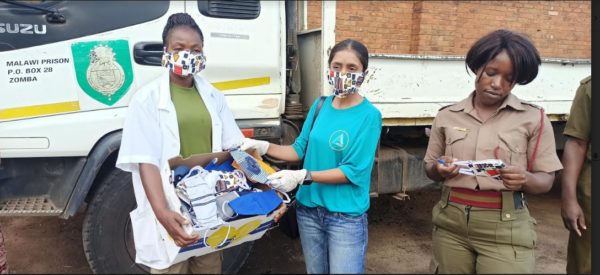 Our Aim Foundation donates Covid-19 face masks to prisons, hospitals - Nyasa Times