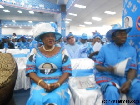 Former first lady Callista Mutharika