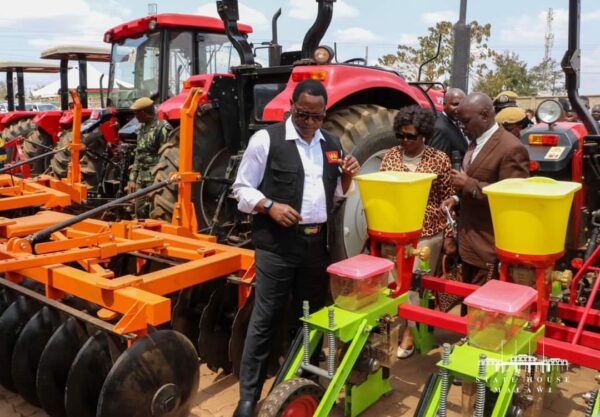 Mega Farm Chakwera says 800 medium, large-scale farmers have registered in mega ...