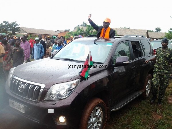 Gwengwe on campaign trail