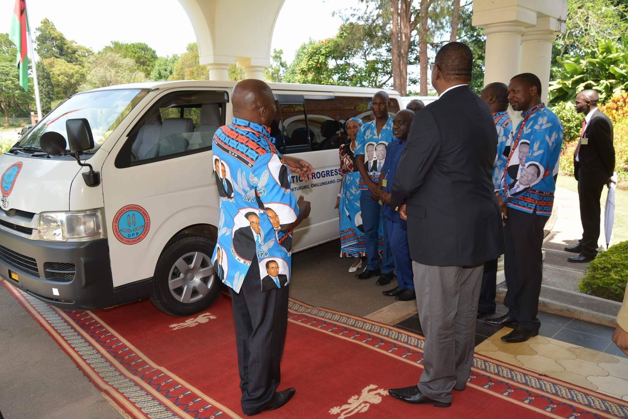 DPP north unveil new cars: Mutharika calls for party decentralization ...