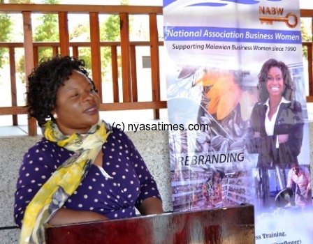 Jalakasi speaks during the Press briefing at Golden Peacock Hotel in Lilongwe - Pic by Stanley Makuti