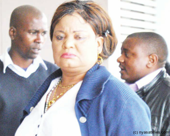 Kaliati outside the court after failing to take plea