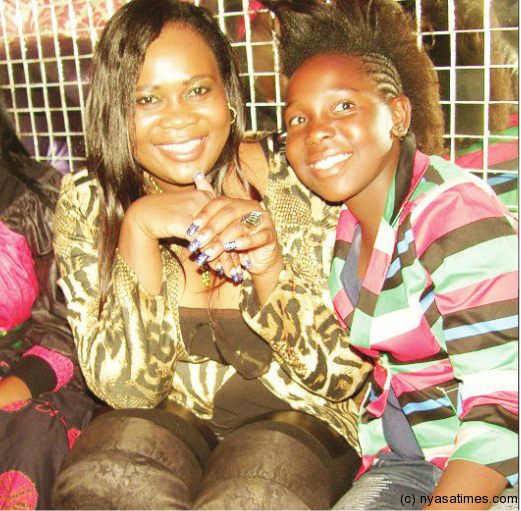Natasha with her daughter, Comfort