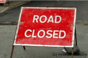 road closed