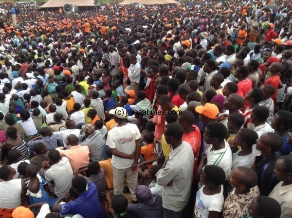 Crowds in Rumphi