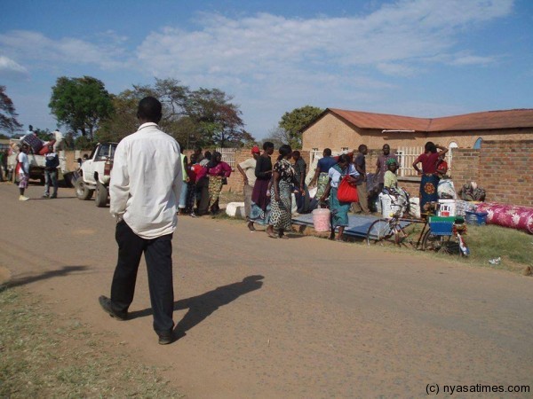 Some of the Malawians who have fleed xenophobia attacks in Tanzania, back in the northern region